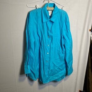 Kate hill blue linean top